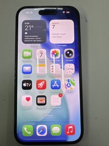 Б/в Мобільний телефон Apple iphone 15 128gb esim 01-200983807