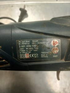 Б/у Угловая шлифмашина Bosch gws 11-125 ci 01-200991629