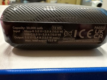 Б/в Повербанк Logilink pa0323 20000 mah 01-201001558