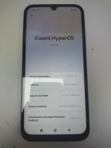 Б/у Мобільний телефон Xiaomi redmi 15c 4g 4/128gb 01-201004334