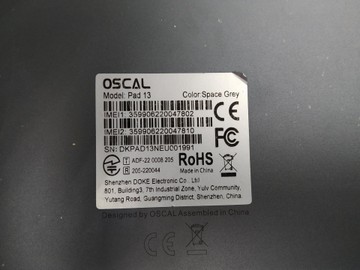 Б/в Планшет Blackview oscal pad 13 8/256gb lte 01-201008157