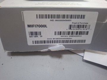 Б/в Модем 3g Novatel mifi 7000 01-201025271