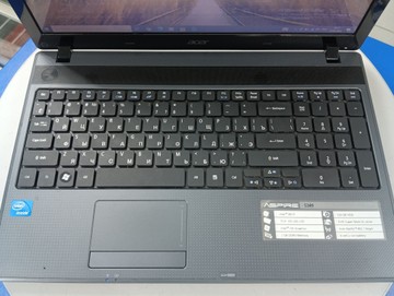 Б/в Ноутбук Acer 15/core i3 2350m ddr3/8gb ddr3/ssd 120 gb/*інтегрована 01-201030370