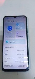 Б/в Мобільний телефон Zte blade a34 4/64gb 01-201038729