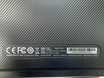 Б/в Графічний планшет Huion q620m 01-201042405