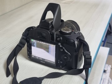 Б/в Фотоапарат Nikon d3200 + nikon dx vr af-s nikkor 18-55mm 1:3.5-5.6g 01-201131123
