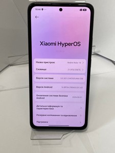 Б/в Мобільний телефон Xiaomi redmi note 14 8/256gb 01-201147178