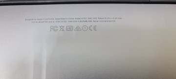 Б/в Ноутбук Apple macbook pro a1707 екр 15.4/core i7 2,9ghz/ram16gb/ssd512gb/hd 630 01-201159208