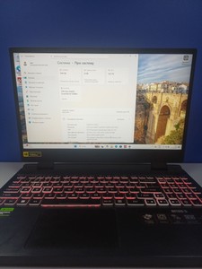 Б/в Ноутбук Acer 15/core i9-12900h ddr5/16gb ddr5/hdd *відсутній/ssd 512 gb/geforce rtx4060 8gb 01-201170742