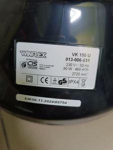01-200621180: Winflex vk 150 u