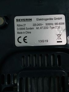 01-200762505: Severin at 2232