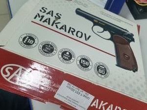 Б/в Пневматичний пістолет Sas makarov 01-200796561