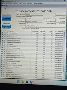 Б/в Ноутбук Lenovo 15/ryzen 5 5500u ddr4/8gb ddr4/hdd 1000 gb/ssd *відсутній/*інтегрована 01-200771956