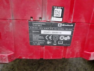 Б/в Фарбопульт з компресором Einhell classic tc-sy 600 s 01-200830692
