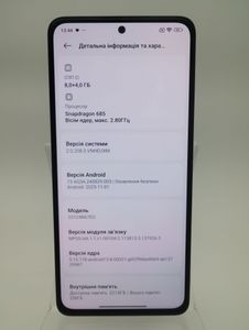 Б/в Мобільний телефон Xiaomi redmi note 13 4g 8/256gb 01-200836712