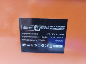 Б/у Зарядний пристрій Elegant maxi 101405 01-200840386