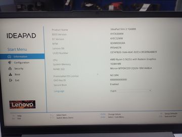 Б/у Ноутбук Lenovo 15/ryzen 5 5625u ddr4/16gb ddr4/hdd *відсутній/ssd 512 gb/*інтегрована 01-200785258