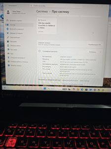 Б/в Ноутбук Asus 15/core i5-11400h ddr4/16gb ddr4/hdd *відсутній/ssd 512 gb/geforce rtx3050 4gb 01-200883060