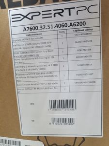 Б/в Системний блок Пк amd ryzen 5 7600/ram 32 gb/hdd відсутній/ssd 1000 gb/nvidia rtx 4060 (geforce) 8gb gddr6 128bit 01-200887735