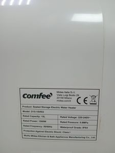 Б/в Бойлер Comfee d15-15veo 01-200892107