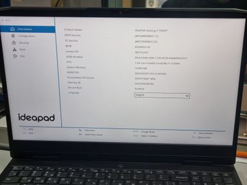 Б/в Ноутбук Lenovo 15/core i7-12700h ddr4/16gb ddr4/ssd 512 gb/geforce rtx3050ti 4gb 01-200906900