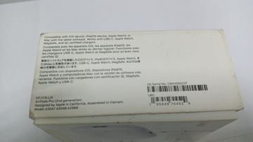 Б/в Навушники Apple airpods pro 2nd generation with magsafe charging case usb-c 01-200920339