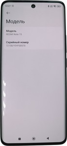 Б/в Мобільний телефон Xiaomi redmi note 15 4g 6/128gb 01-200929341