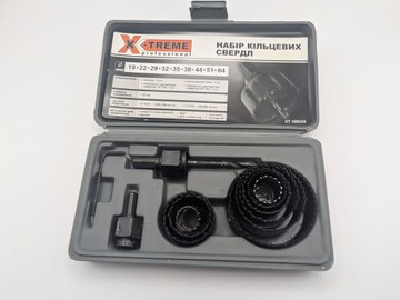 Б/у Набор кольцевых пил Xtreme xt100322 19-64мм 01-200945419
