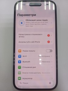 Б/в Мобільний телефон Apple iphone 14 pro 256gb esim 01-200946357