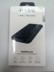 Б/в Повербанк S-Link ip-g12n 10000mah 2.1a dual usb 01-200954938