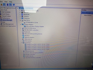 Б/у Ноутбук Lenovo 14/core i3 4010u ddr3/4gb ddr3/hdd 1000 gb/geforce 720m 01-201037744