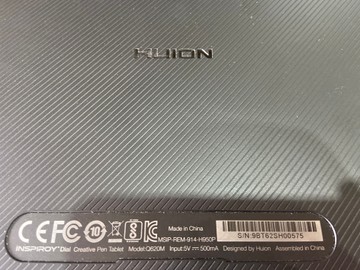 Б/в Графічний планшет Huion q620m 01-200994806