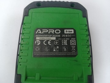 Б/у Шуруповерт Apro 20dc, 20 в 01-201053140