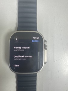 Б/в Смарт-годинник Apple apple watch ultra gps 49mm 01-201068684
