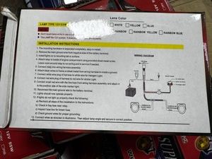 Б/в Протитуманні фари універсальні, жовті King w-62 01-201008944