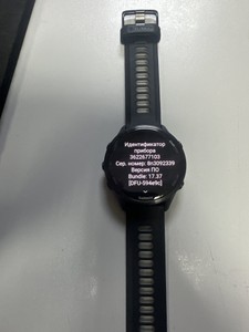 Б/в Смарт-годинник Garmin forerunner 970 carbon dlc titanium case w./translucent 01-201082558