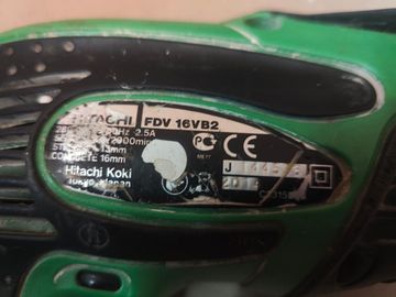 Б/в Дриль ударний Hitachi fdv16vb2 01-200810306