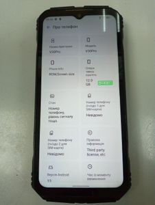 Б/в Мобільний телефон Doogee v30 pro 12/512gb 01-200825572