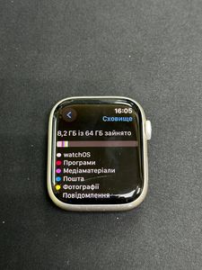 Б/в Смарт-годинник Apple watch series 9 gps 45mm aluminum case 01-200828218