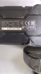 Б/у Угловая шлифмашина Dnipro-M dga-201 1акб 6ah зп 01-200855165