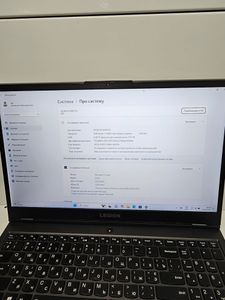 Б/в Ноутбук Lenovo 15/ryzen 5 4600h ddr4/8gb ddr4/hdd *відсутній/ssd 256 gb/geforce rtx2060 6gb 01-200861015