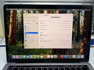 Б/в Ноутбук Apple macbook pro 2019 a2159 13,3" core i5 1,4ghz/ram 8gb/ssd 128gb/intel iris plus graphics 645 01-200884400