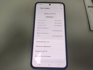Б/у Мобільний телефон Samsung galaxy a35 sm-356e 8/256gb 01-200919128