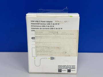 Б/в Зарядний пристрій Apple 20w usb-c 01-200930354