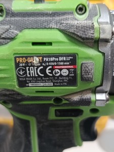 Б/у Шуруповерт Procraft pa-18 pro dfr 01-200923212