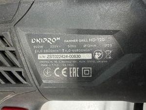 Б/у Дрель ударная Dnipro-M hd-120 01-200933831