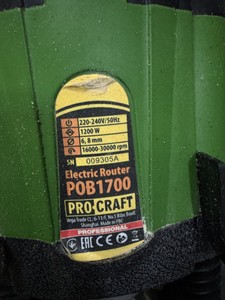 Б/в Фрезер Procraft pob-1700 01-200941010
