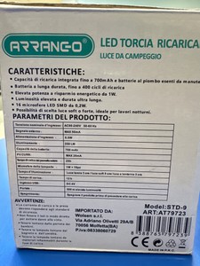 Б/в Ліхтарик Arrang-O std-9 01-200945732