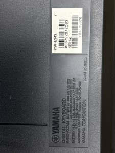 Б/у Синтезатор Yamaha psr-e343 01-200955239