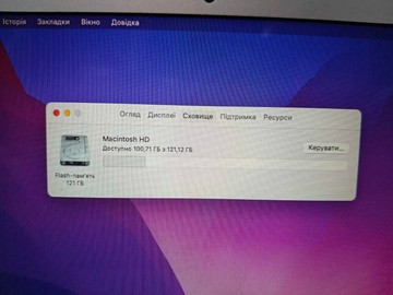 Б/в Ноутбук Apple macbook air 2015 a1466 13,3" core i5 1.6ghz/ram8gb/ssd128gb/hd 6000 01-200966391